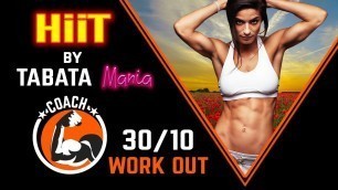 'TABATA 30/10 - Workout music w/ TIMER - Breathe by TABATAMANIA'