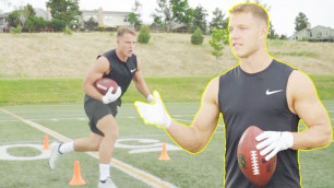 'RB Drills w/ Christian McCaffrey to Improve Quickness and Footwork!'