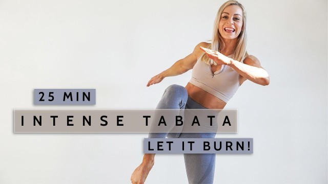 '25 INTENSE TABATA WORKOUT - Full Body | HIIT | Super Sweaty | Smash it