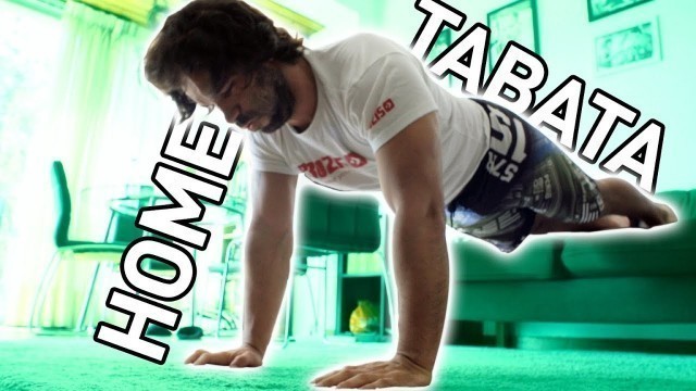'Intense 4 Minute Tabata Workout at Home'