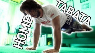 'Intense 4 Minute Tabata Workout at Home'