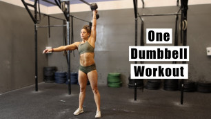 'DAY 11 | Home Tabata Workouts - ONE DUMBBELL WORKOUT'