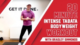 'Intense 20-Minute TABATA Bodyweight Workout| MH Weekenders'
