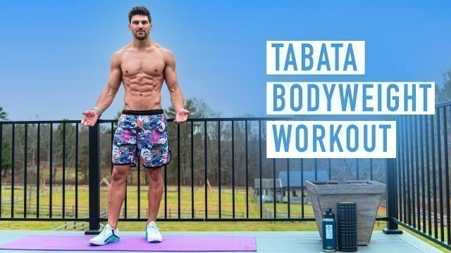 '8-Minute | Tabata Bodyweight Workout | Ash Crawford'