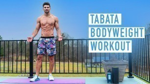 '8-Minute | Tabata Bodyweight Workout | Ash Crawford'