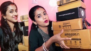 'Amazon beauty haul | skincare & Makeup | Smart beauty channel | Bengali vlog | Huge amazon products'