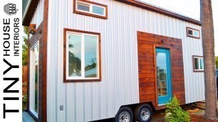 Absolutely Stunning 24ft Steel-Framed Tiny House For Sale | Tiny House Interiors