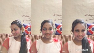 'No brush no sponge christmas party makeup look | Prani-Beauty channel in Tamil'