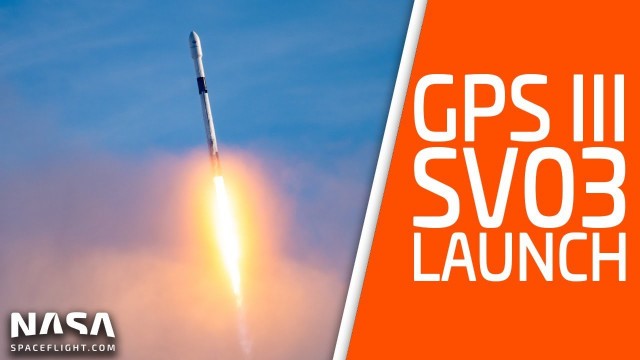 SpaceX Launches GPS III Spacecraft From Cape Canaveral