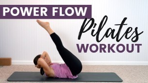 'Power Flow Pilates Workout'
