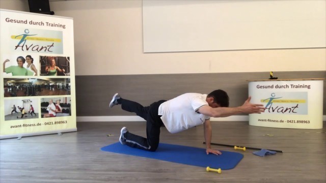 'Avant fitness & more Bremen Rückentraining mit Mark Teil2'