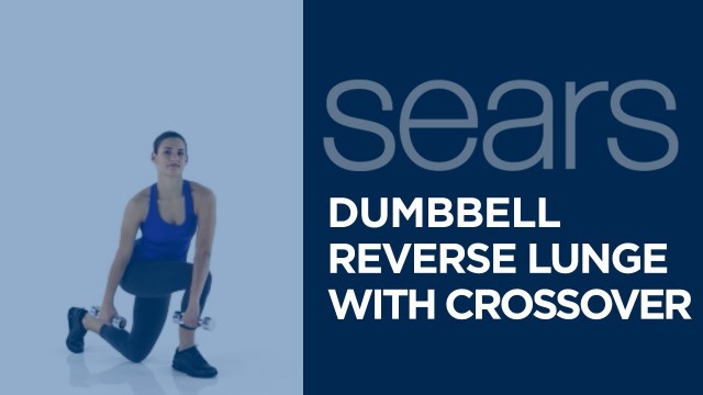 'Dumbbell Reverse Lunge with Crossover'