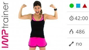 'Maxi Tabata Workout:  Allenamento HIIT  Total Body + Addominali a Terra'
