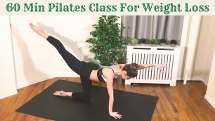 '60 MIN PILATES FOR WEIGHT LOSS | Intermediate / Advanced Class'
