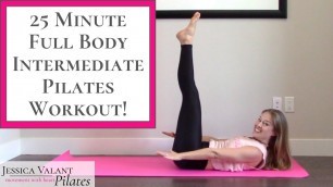 '25 Minute Full Body Pilates Workout - Intermediate Routine!'