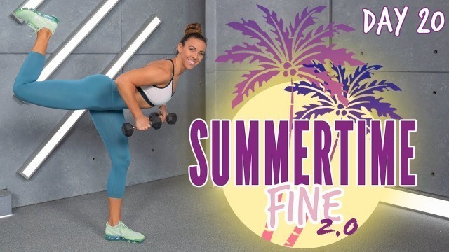 '40 Minute Power Pilates Workout | Summertime Fine 2.0 - Day 20'