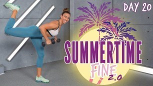 '40 Minute Power Pilates Workout | Summertime Fine 2.0 - Day 20'