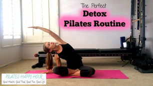 'The Perfect Detox Workout - 20 Minute Pilates Workout for Detox'