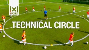 '⚽ Technical Circle - Creative Football/ Soccer Activity for Kids - Soccer Drills'