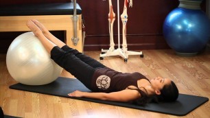 'Upside-Down Pilates - Exercise Ball - Lesson 53 - Full 30 Minute Pilates Workout - HD'