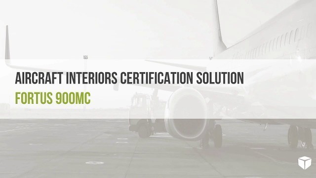 Stratasys Aircraft Interiors Certification Solution