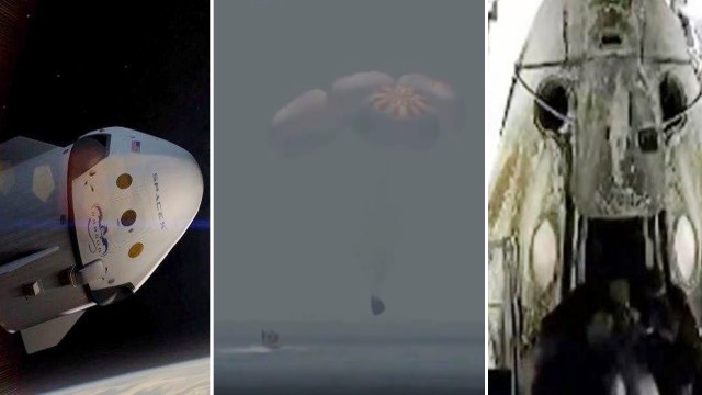paceX Capsule With 2 NASA Astronauts Safely Return to Earth | Oneindia Telugu