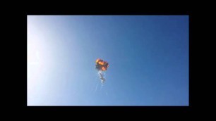 SpaceX Falcon 9-R Dev1 Explosion