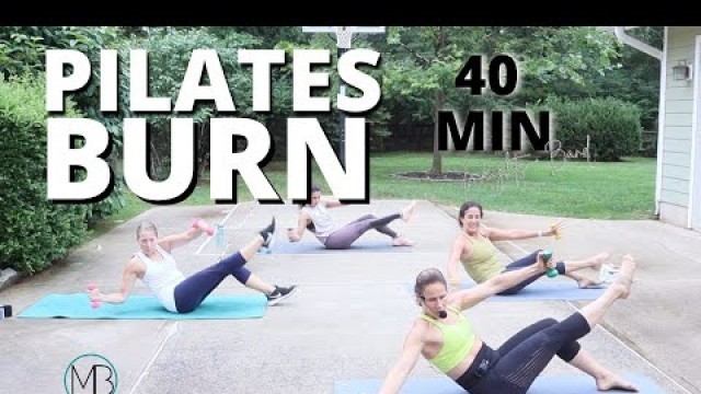 'Pilates Full Body Burn Workout | No Repeat Sculpt & Tone at Home | Low Impact'