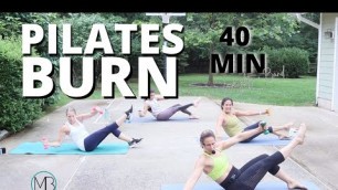 'Pilates Full Body Burn Workout | No Repeat Sculpt & Tone at Home | Low Impact'