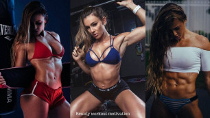 'Caroline Campos Fitness model I Bikini models | Women bikini workout | Female workout motivation |'
