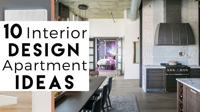Apartment Design | TOP 10 Interior Design IDEAS