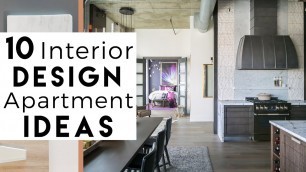 Apartment Design  | TOP 10 Interior Design IDEAS