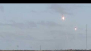 SpaceX Falcon Heavy Demo Launch and Landing