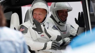 Sondersendung zum 1. bemannten Start einer #SpaceX-Rakete(Raketenstart auf Sa. 21.22 Uhr verschoben)