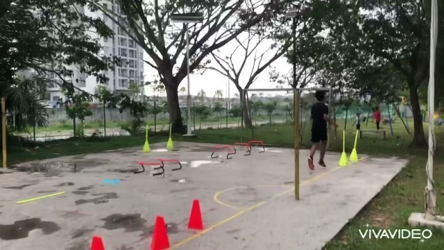 'football workout ,ground and skill move and juggling practice'