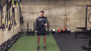 'Dumbbell Crossover Front Raise'
