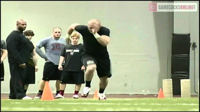 'South Carolina Football Winter Workout Highlights'