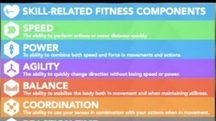 'Skills-Related Components of Fitness'