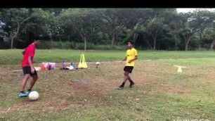 'football workout, fitness exercise, passing and drills ball control'