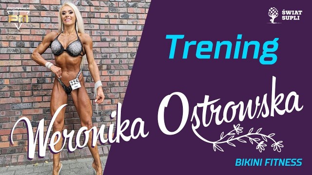 'Trening pośladków i dwugłowych ud z Weroniką Ostrowska - Fitness bikini'