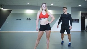 'Crossfit vs. Fitness | Bikini fitness trénink Lucie Minářové'