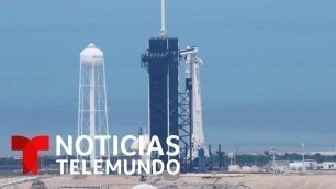 EN VIVO: Cobertura especial del primer lanzamiento tripulado de SpaceX y la NASA | Telemundo