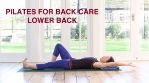 'Pilates For Back Care - Lower Back 30 mins'