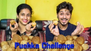 'Puchka Challenge | Pani Puri  Golgappa Eating Competition | Smart Beauty channel | Samrat&priya |'