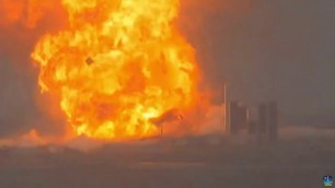 Boom! SpaceX Starship SN4 explodes during latest round of testing