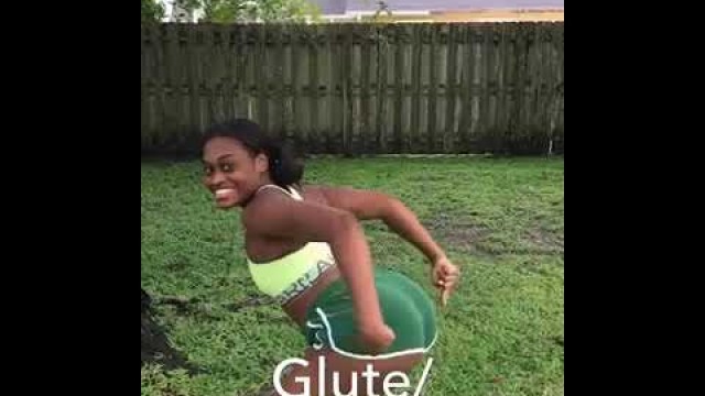 'Black Fitness models Grow your glutes with SCOOPS The secret to building curves'