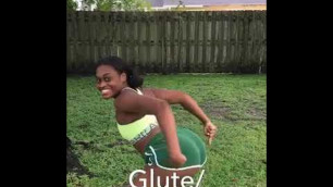 'Black Fitness models   Grow your glutes with SCOOPS   The secret to building curves'