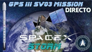 Lanzamiento de la misión GPS III SV03 de SpaceX