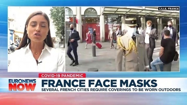 Coronavirus: France makes masks mandatory in some outdoor public spaces