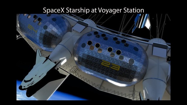 SpaceX Starship at Voyager Station:Station Construction